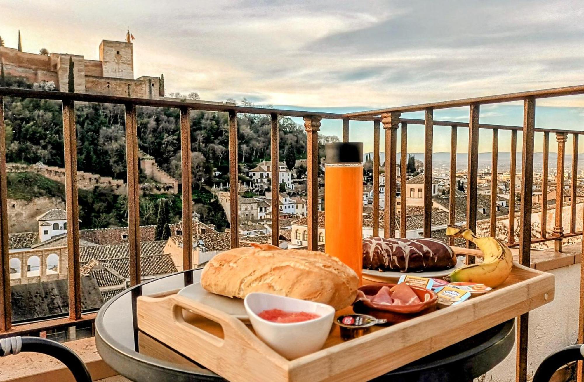 Apartamentos Alhambra Granada Bagian luar foto