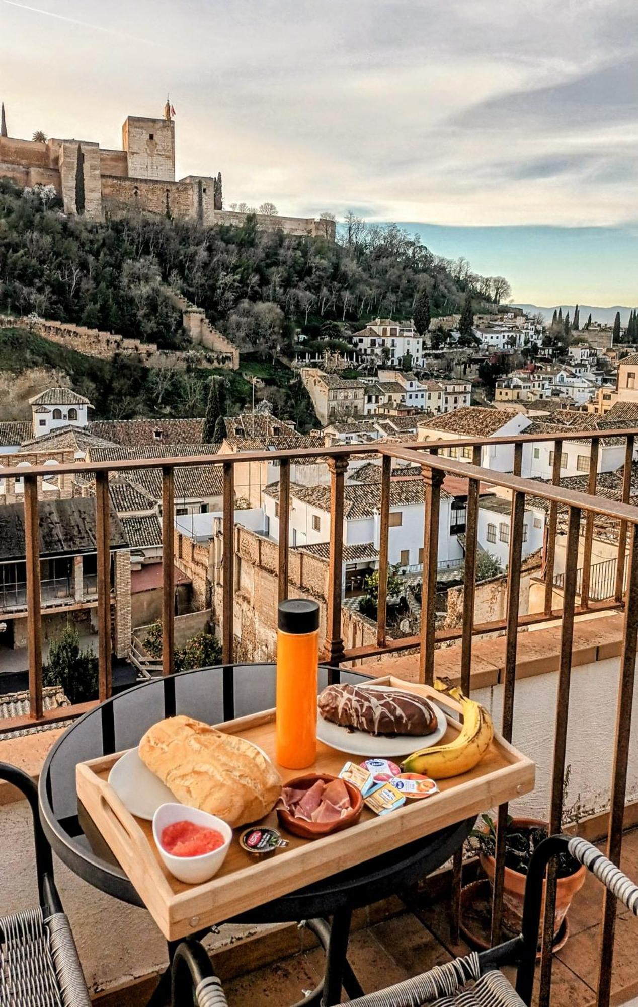 Apartamentos Alhambra Granada Bagian luar foto