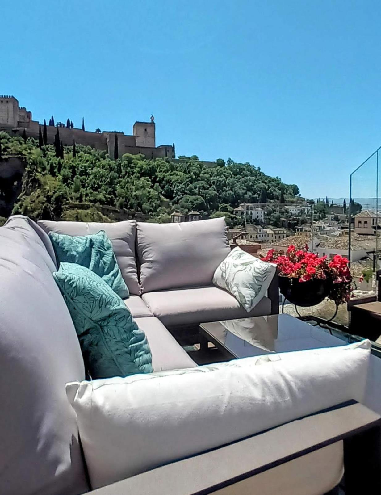 Apartamentos Alhambra Granada Bagian luar foto