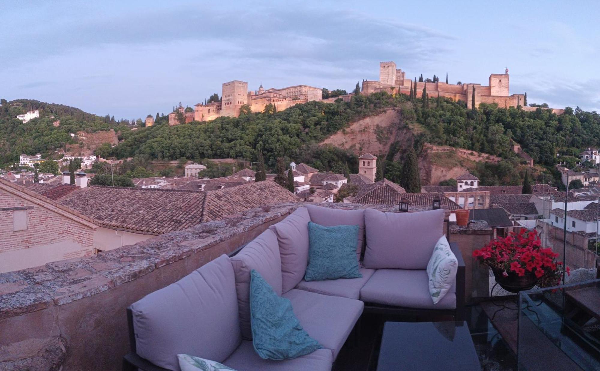 Apartamentos Alhambra Granada Bagian luar foto